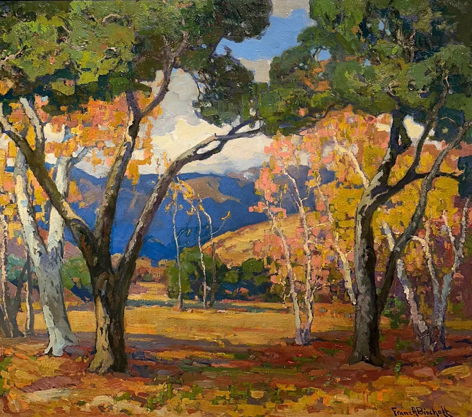 Franz A. Bischoff, The Groves Were God's First Temple, oil painting